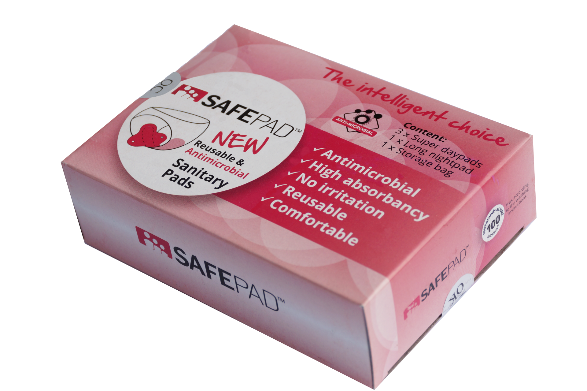 Safepad™ is a reusable sanitary pad